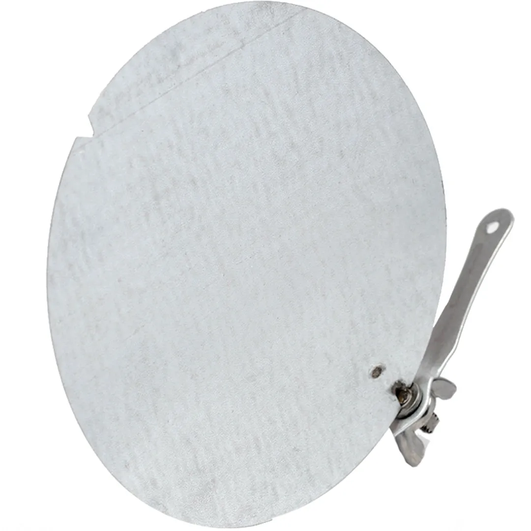 Galvanized Round Volume Damper - With Handle